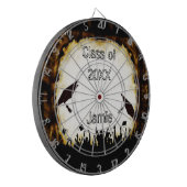 キャップ投げ群衆ヒツジ皮膚卒業クラス ダーツボード (正面左)