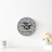 キャップ・アンド・タッセル・クラス・オブ・ジャーシュ ラウンド壁時計 (ホーム)