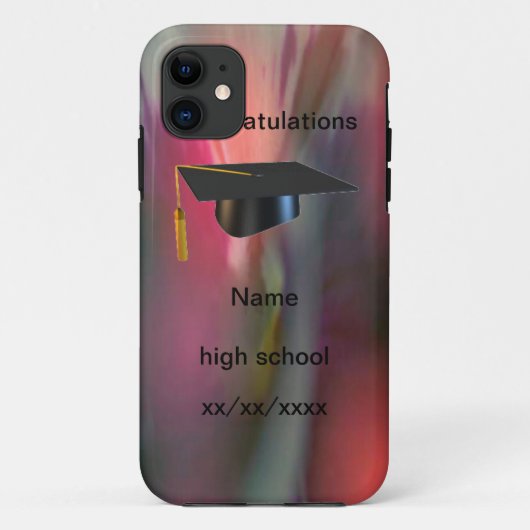 キャップ&タッセル –  Case-Mate iPhoneケース (裏面)