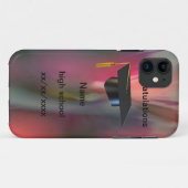 キャップ&タッセル –  Case-Mate iPhoneケース (裏面(横))