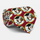 キャップ&ディプロマ付きかわいい卒業式フクロウ ネクタイ (ロール)