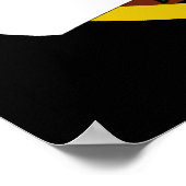 キャップ&ディプロマ付き卒業フクロウ ポスター (角)