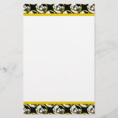 キャップ&ディプロマ付き卒業フクロウ 便箋