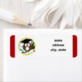 キャップ&ディプロマ付き卒業フクロウ – 赤 ラベル (インサイチュ)