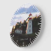 キャップGASPライトロッカー ラージ壁時計 (傾斜)