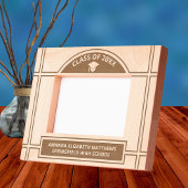 キャップNタッセルアースタイリッシュチ6x4L卒業写真 レーザー彫刻フレーム