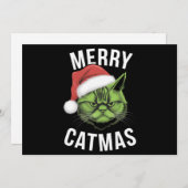 キャッメリーマのおもしろい猫好き シーズンカード (正面/裏面)