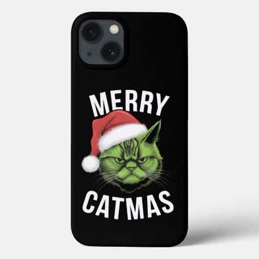 キャッメリーマのおもしろい猫好き Case-Mate iPhoneケース (裏面)