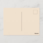 キャッメリーマス猫ママと猫パパコーヒー好き ポストカード (裏面)