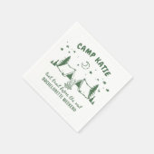 キャッモダンプバチェロレッテ スタンダードカクテルナプキン (角)