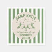 キャッモダンプバチェロレッテ スタンダードカクテルナプキン (正面)