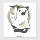 キャッ不気味ト幽霊 シール (シート)