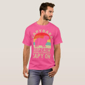 キャッ保クとキャピオンカピバラ Tシャツ (正面フル)