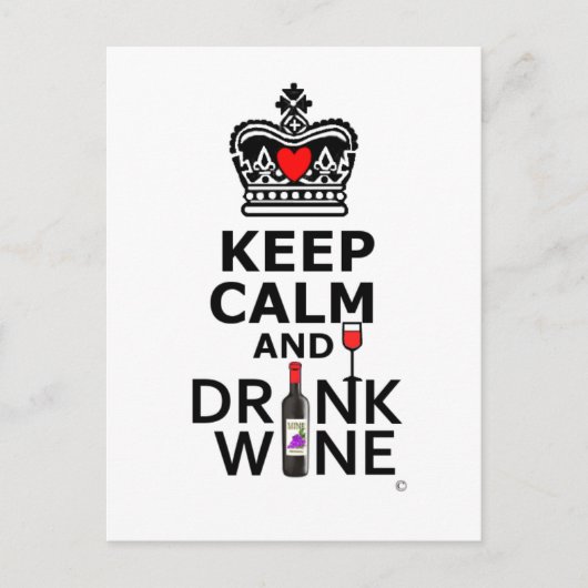 キャッ保クとドリンク ポストカード (正面)