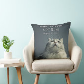 キャッ国際的トデイ、グレー クッション (椅子)