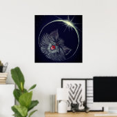 キャッ太陽のカリズム ポスター (ホームオフィス)