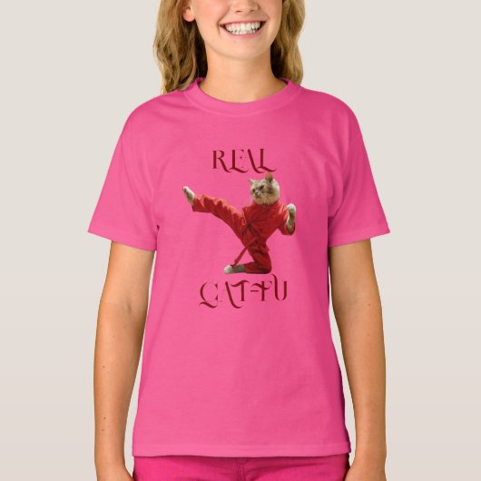 キャッ実在フ Tシャツ (正面)