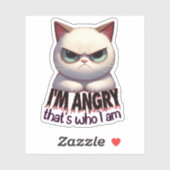 キャッ怒ク熱狂する シール (シート)