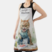 キャッ怒トオールオーバープリントエプロン エプロン (インサイチュ)