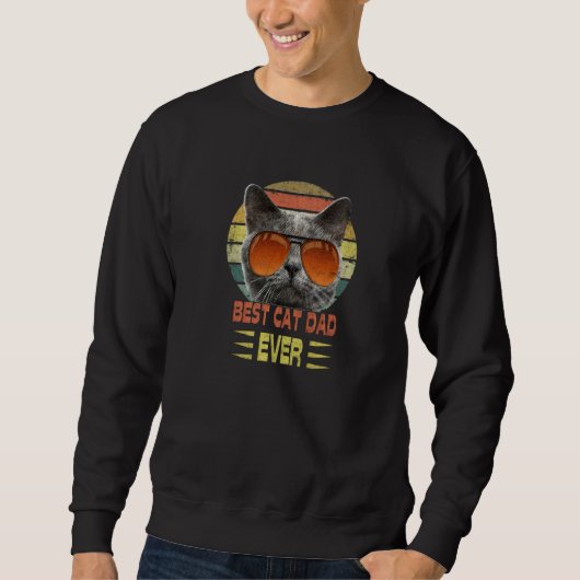 キャッ最高のクパパエバー スウェットシャツ (正面)