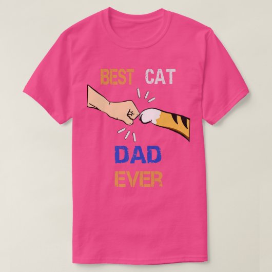 キャッ最高のクパパエバー Tシャツ (デザイン正面)