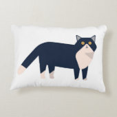 キャッ最高のク・ママのカスタマイズ アクセントクッション (裏面)