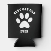 キャッ最高のトパパエカスタムバー文字パーソナライズされた 缶クーラー (正面)