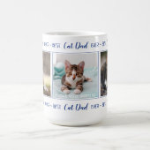 キャッ最高のトパパエバカスタムー3 Photo Collage コーヒーマグカップ (中央)