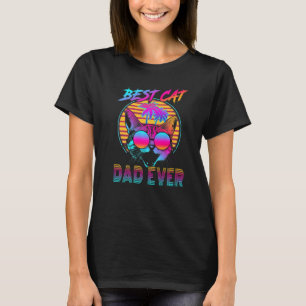 キャッ最高のトパパエバーヴィンテージ80sファーズデイキャット tシャツ
