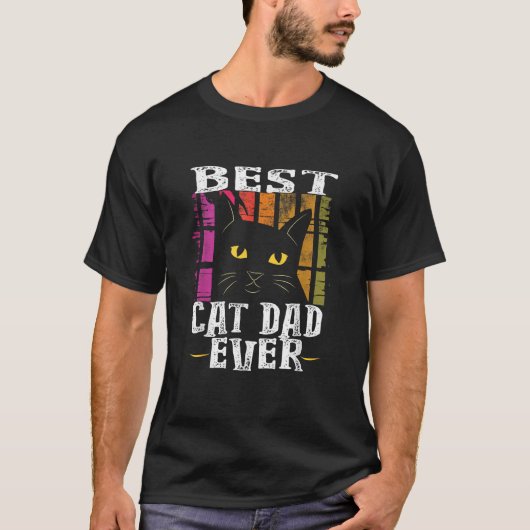 キャッ最高のトパパエバーヴィンテージ Tシャツ (正面)