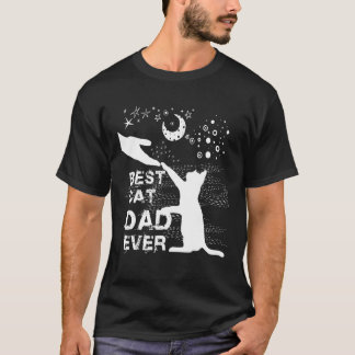 キャッ最高のトパパエバー猫パパ父の日_2 Tシャツ