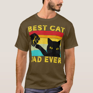 キャッ最高のトパパEver Cat Daddy Fist Bump Father Day F Tシャツ