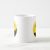 キャッ最高のトパパEver Personalization Mag コーヒーマグカップ (中央)