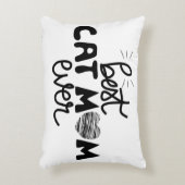 キャッ最高のトママのカスタマイズ可能なアクセント枕 アクセントクッション (正面(垂直))