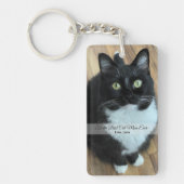 キャッ最高のトママエバーカスタム文字写真&キーチェーン キーホルダー (正面)