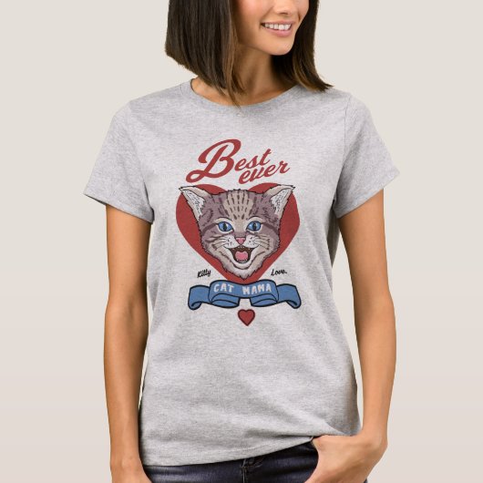 キャッ最高のトママエバー Tシャツ (正面)