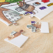 キャッ最高のトレスリング!BCW!BCW! ジグソーパズル (側面)