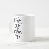 キャッ最高のト母エバモダントレンディーシンプルマグカップ コーヒーマグカップ (正面左)