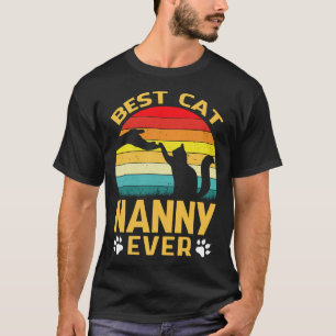 キャッ最高のトNANNYエバーレトロヴィンテージ Tシャツ
