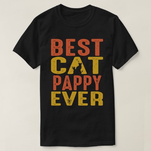 キャッ最高のトPAPPYエバーレトロヴィンテージ Tシャツ (デザイン正面)
