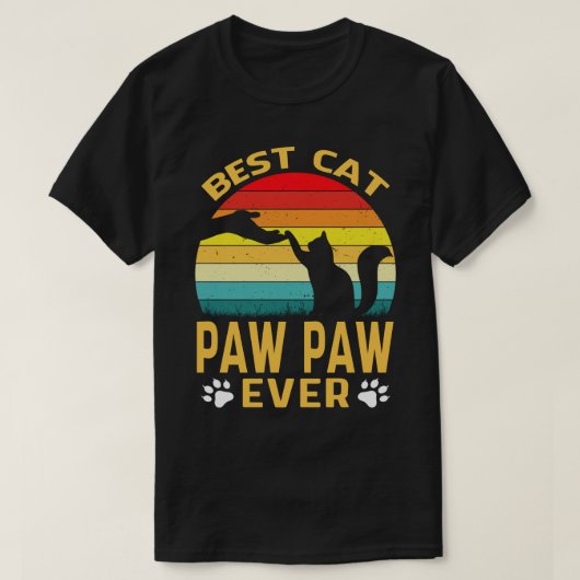 キャッ最高のトPAW PAWエバレトロヴィンテージ Tシャツ (デザイン正面)