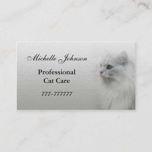 キャッ気にク名刺 名刺 (正面)