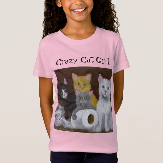キャッ熱狂するトガールTシャツ Tシャツ (正面)