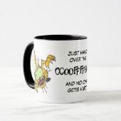 キャッ熱狂するトデマンドコーヒー マグカップ (正面左)