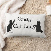 キャッ熱狂するトレディおもしろいアニマルアート ランバークッション (ブランケット)