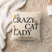 キャッ熱狂するトレディカスタムアイボリー クッション (ブランケット)