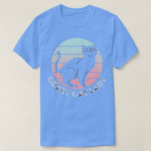 キャッ熱狂するトレディーキャットマーチデザイン9 Tシャツ (デザイン正面)