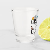 キャッ熱狂するトレディーキュートカスタム ショットグラス (左)