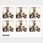 キャッ熱狂するトレディーシール スクエアシール (シート)