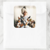 キャッ熱狂するトレディーシール スクエアシール (バッグ)